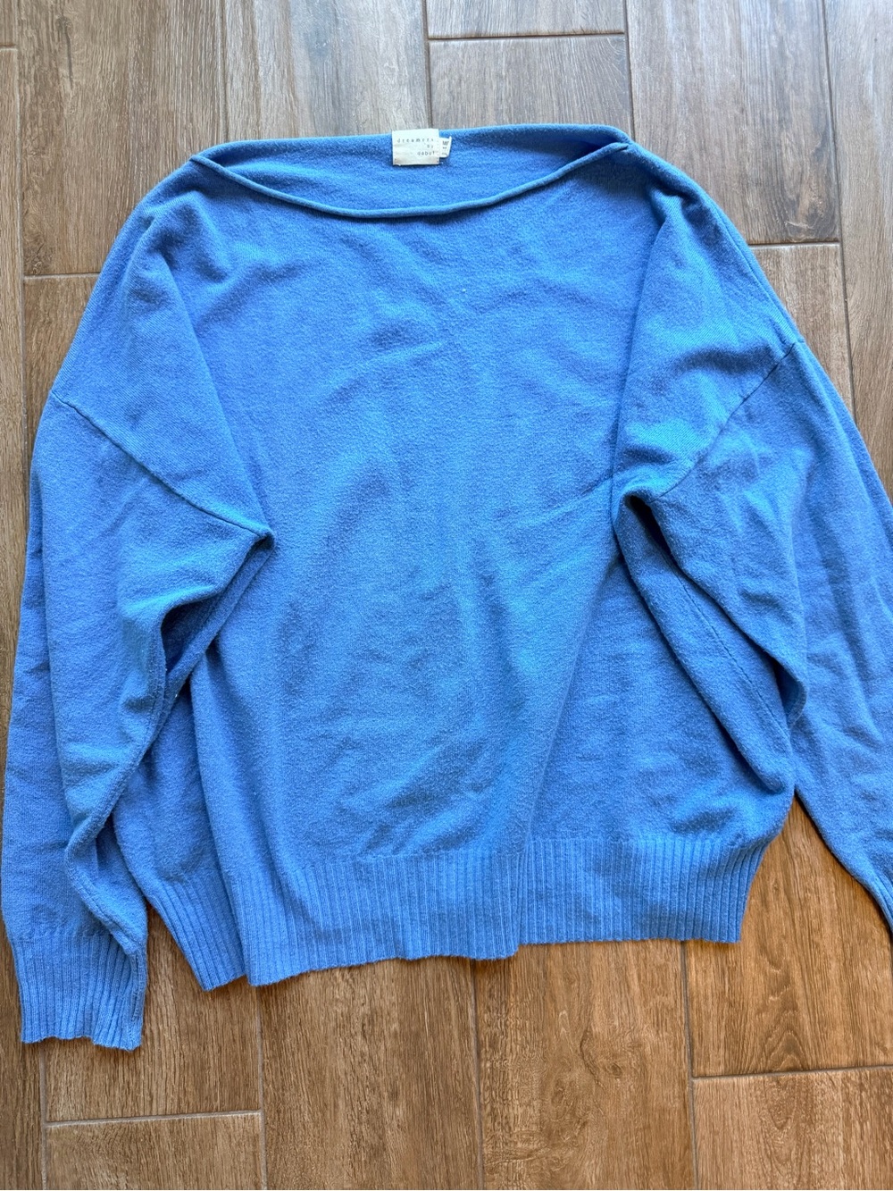 Blue Women’s Boatneck Sweater